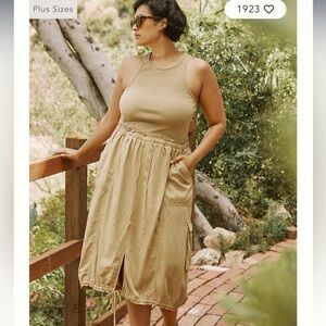 Versatile Daily Practice mixed media dress